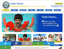 Tablet Screenshot of fyldesharks.co.uk